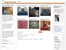 Tablet Screenshot of diyinspiration.com